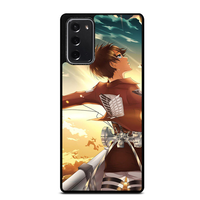 EREN YEAGER SKY ATTACK ON TITAN Samsung Galaxy Note 20 Case