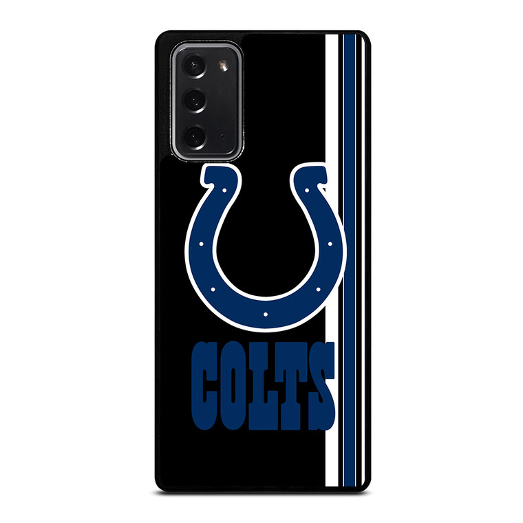INDIANAPOLIS COLTS STRIPS LOGO NFL FOOTBALL Samsung Galaxy Note 20 Case