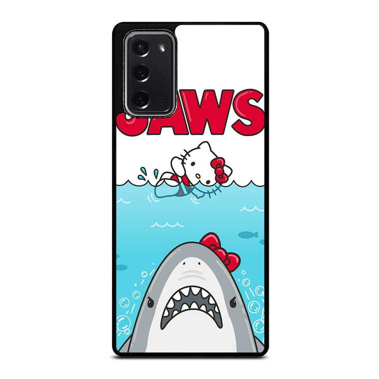 JAWS SHARK HELLO KITTY Samsung Galaxy Note 20 Case