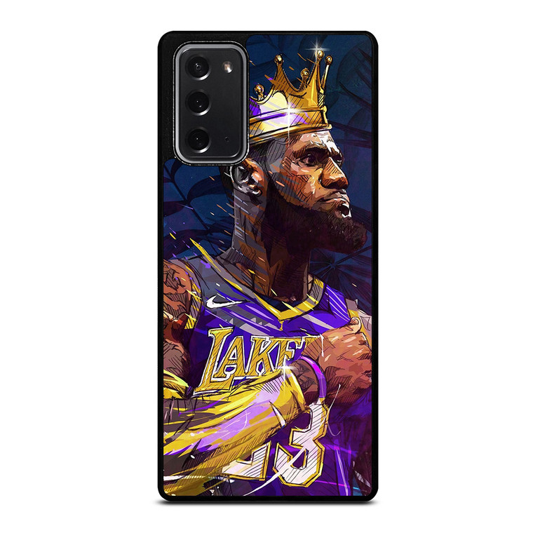 KING LEBRON JAMES LA LAKERS 23 Samsung Galaxy Note 20 Case