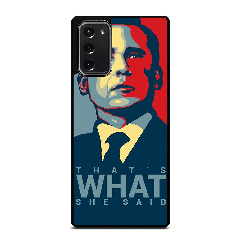 MICHAEL SCOTT ART Samsung Galaxy Note 20 Case