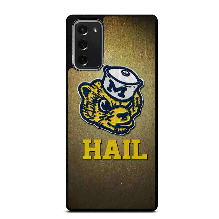 MICHIGAN WOLVERINES HAIL Samsung Galaxy Note 20 Case