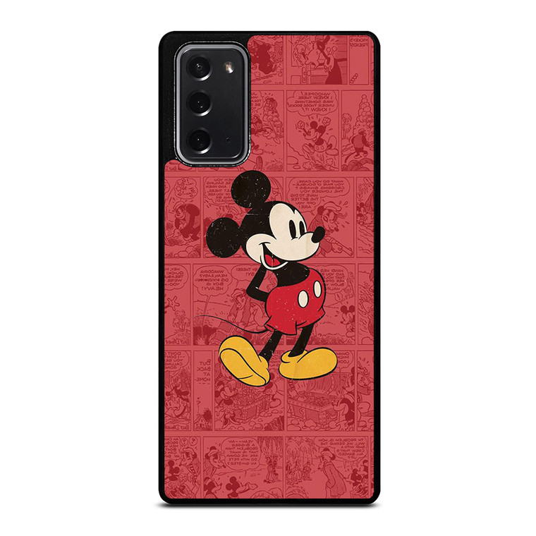 MICKEY MOUSE RETRO COMIC Samsung Galaxy Note 20 Case