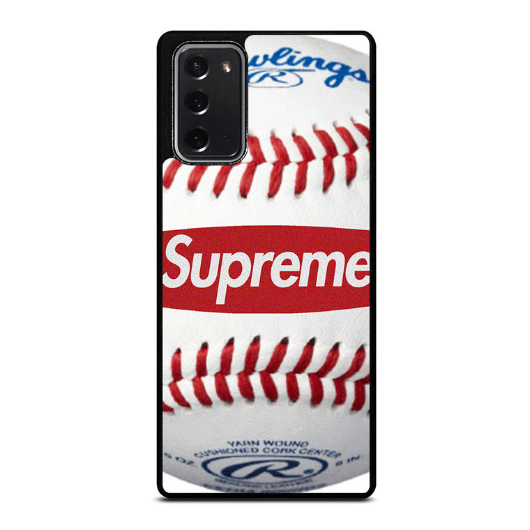 SUPREME RAWLING BASEBALL Samsung Galaxy Note 20 Case