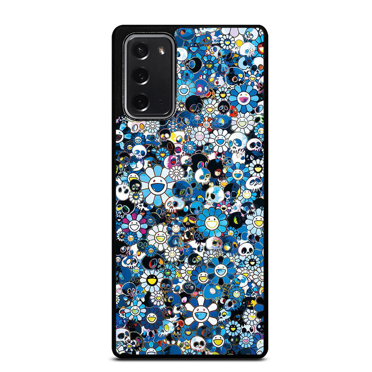 TAKASHI MURAKAMI FLOWERS BLUE Samsung Galaxy Note 20 Case