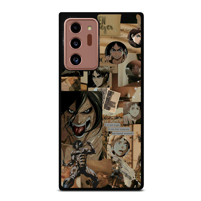 ATTACK ON TITAN WAR ANIME MANGA Samsung Galaxy Note 20 Ultra Case