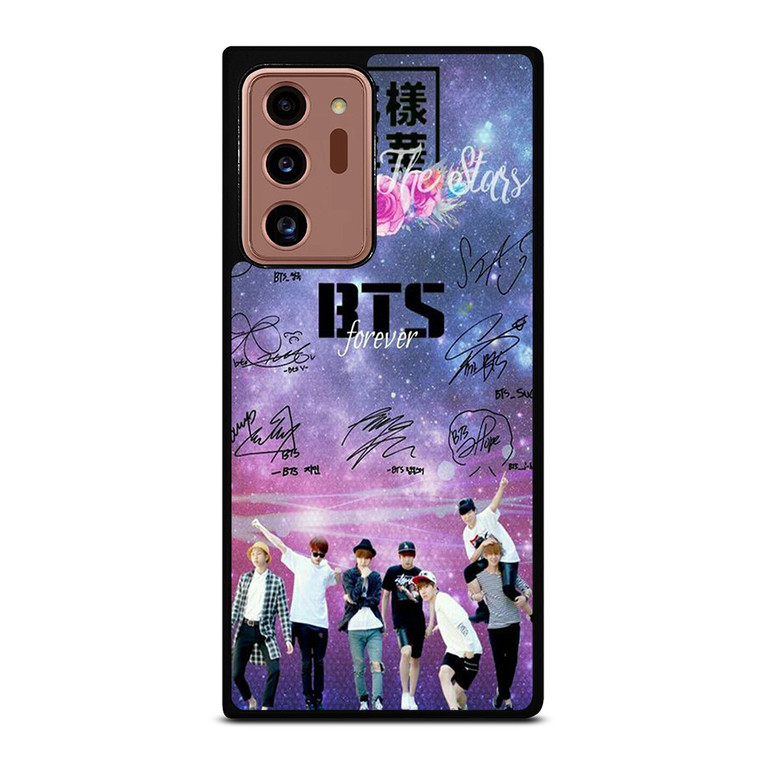 BTS VANGTAN BOYS KPOP SIGNATURE Samsung Galaxy Note 20 Ultra Case