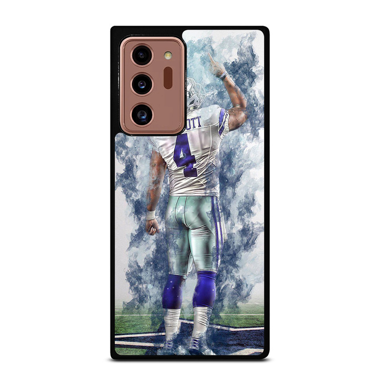 DAK PRESCOTT SMOKE COWBOYS DALLAS COWBOYS FOOTBALL Samsung Galaxy Note 20 Ultra Case