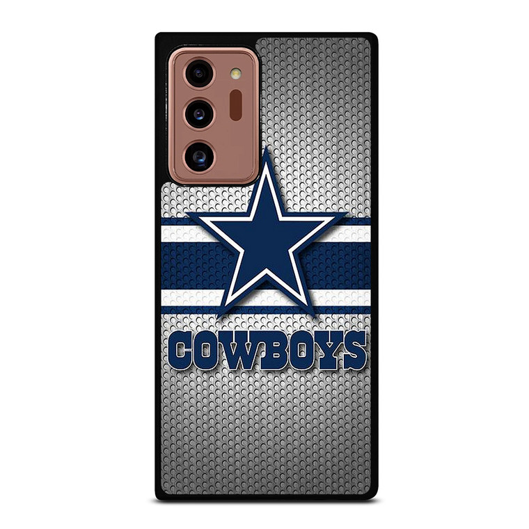 DALLAS COWBOYS NFL LOGO SILVER CARBON Samsung Galaxy Note 20 Ultra Case