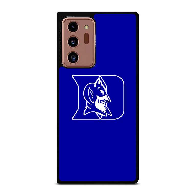 DUKE BLUE DEVILS LOGO UNIVERSITY BASKETBALL 4 Samsung Galaxy Note 20 Ultra Case
