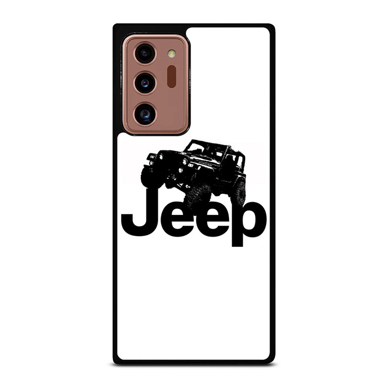 JEEP BLACK LOGO Samsung Galaxy Note 20 Ultra Case