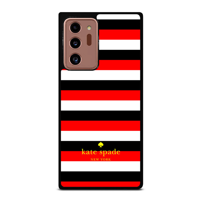 KATE SPADE PATTERN RED BLACK Samsung Galaxy Note 20 Ultra Case