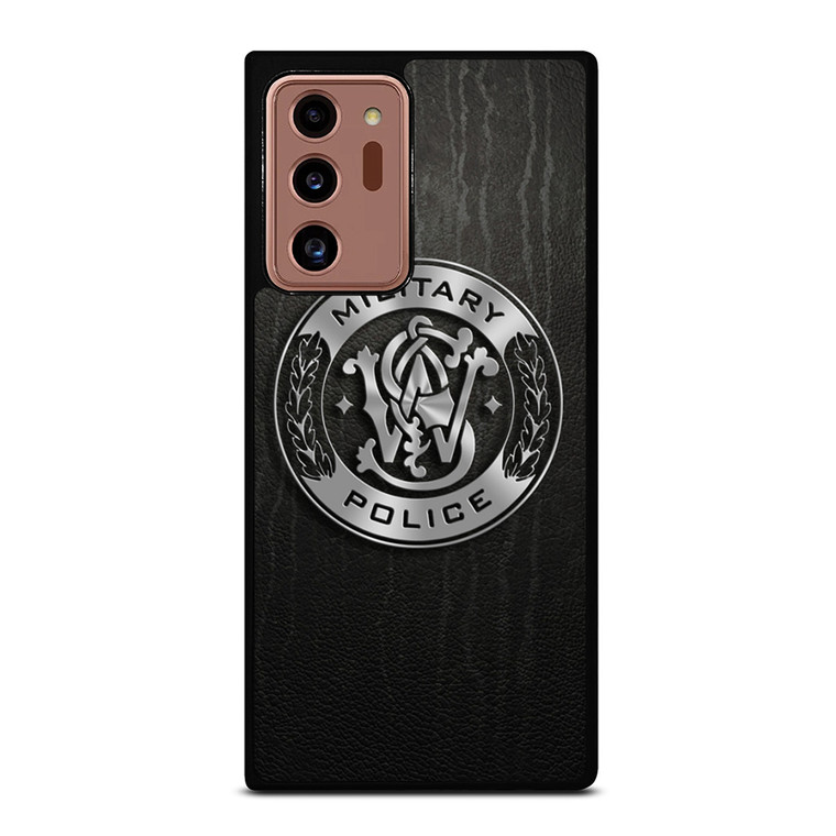 SMITH AND WESSON MILITARY POLICE METAL LOGO Samsung Galaxy Note 20 Ultra Case