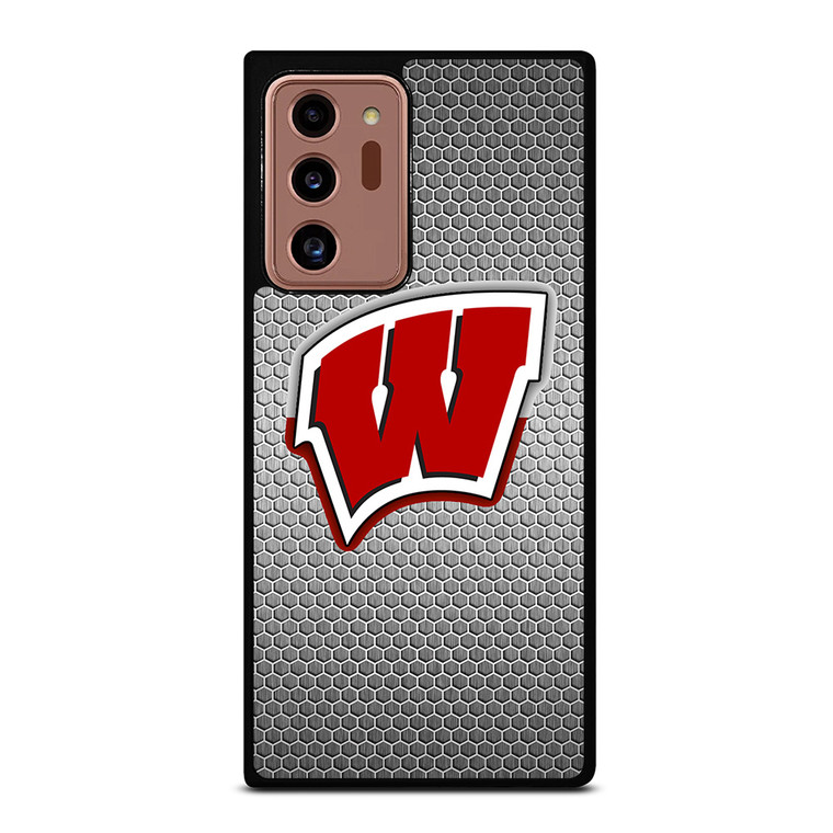 WISCONSIN BADGER EMBLEM Samsung Galaxy Note 20 Ultra Case WISCONSIN BADGER EMBLEM Samsung Galaxy Note 20 Ultra Case