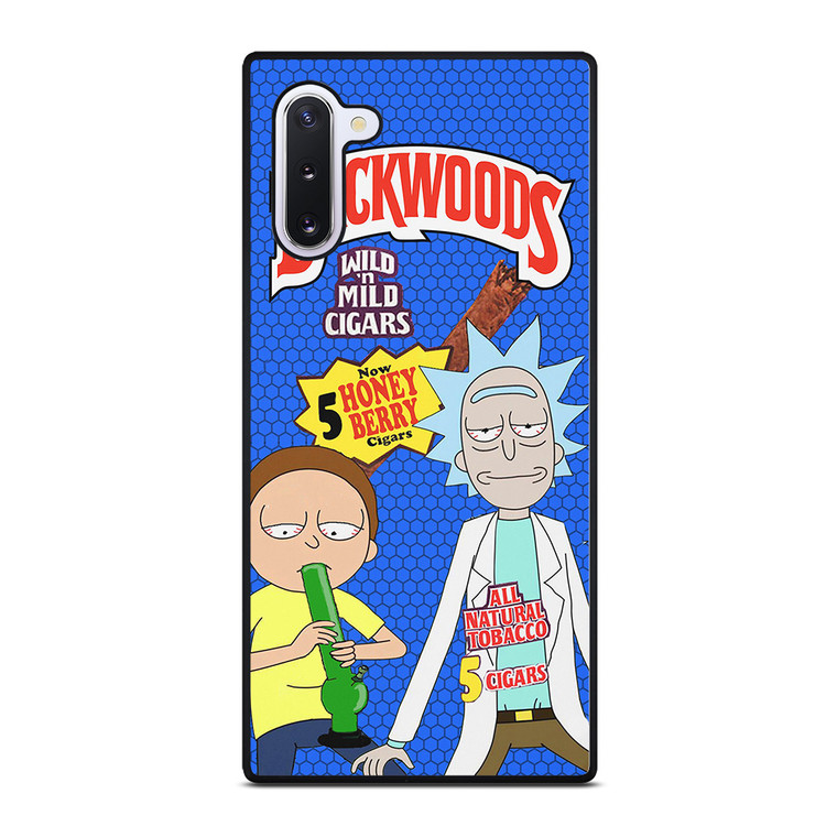 BACKWOODS RICK AND MORTY BLUE Samsung Galaxy Note 10 Case