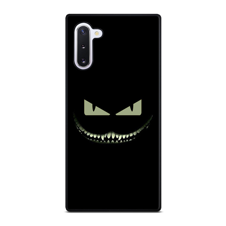 CHESHIRE CAT FENDI EYES BLACK Samsung Galaxy Note 10 Case