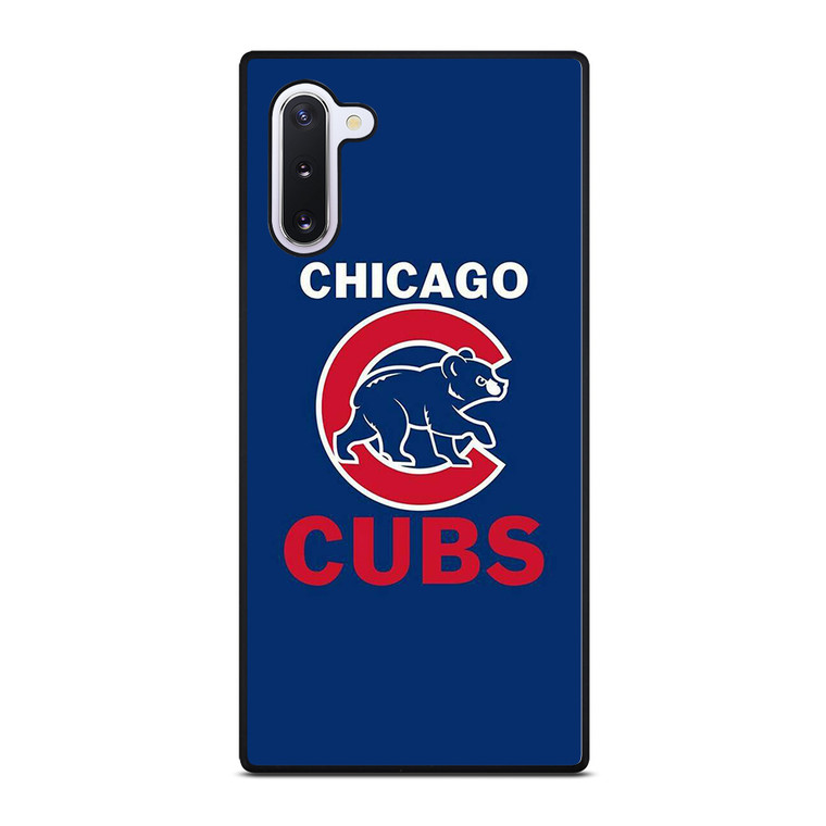 CHICAGO CUBS BLUE RED LOGO BASEBALL Samsung Galaxy Note 10 Case