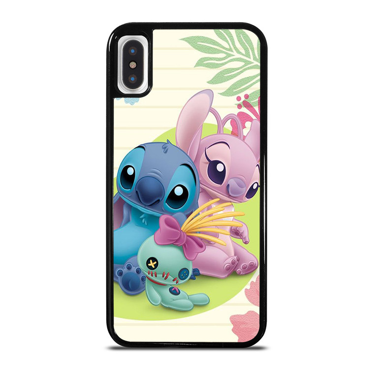 DISNEY STITCH AND GIRLFRIEND iPhone X / XS Case