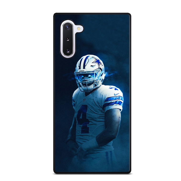 DAK PRESCOTT DALLAS COWBOYS FOOTBALL DARK Samsung Galaxy Note 10 Case