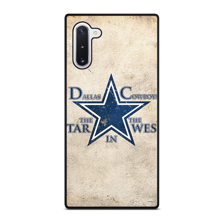 DALLAS COWBOYS STAR IN WEST LOGO Samsung Galaxy Note 10 Case