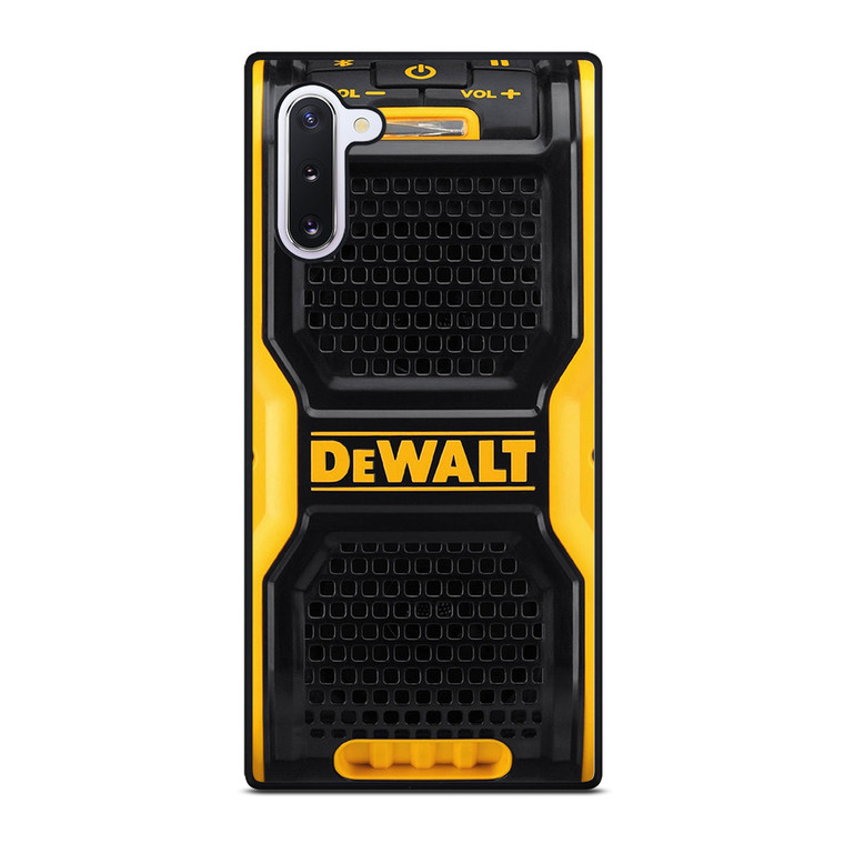 DEWALT TOOL LOGO RADIO Samsung Galaxy Note 10 Case