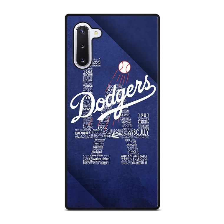 LA LOS ANGELES DODGERS LA Samsung Galaxy Note 10 Case