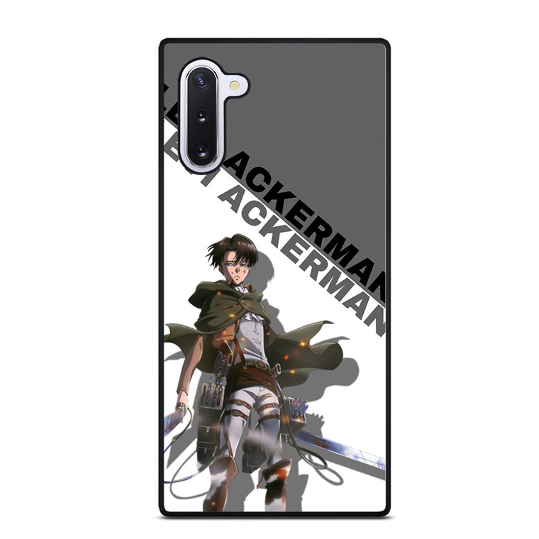 LEVI ACKERMAN ATTACK ON TITAN Samsung Galaxy Note 10 Case