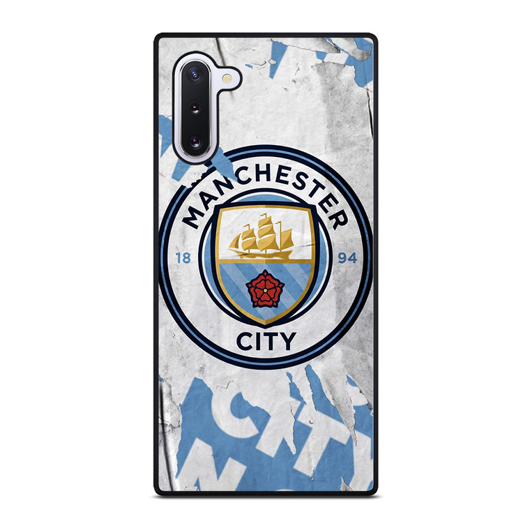 MANCHESTER CITY FOOTBALL ART LOGO Samsung Galaxy Note 10 Case