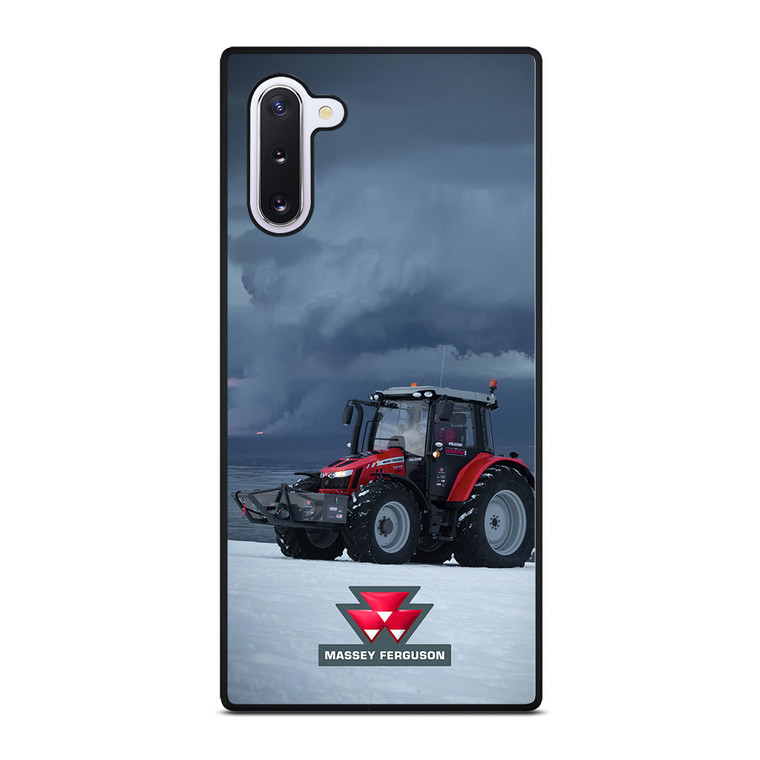 MASSEY FERGUSON TRACKTORS SNOW Samsung Galaxy Note 10 Case