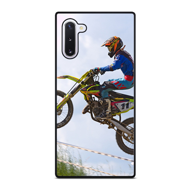 MOTOR CROSS STUNT ACTION Samsung Galaxy Note 10 Case