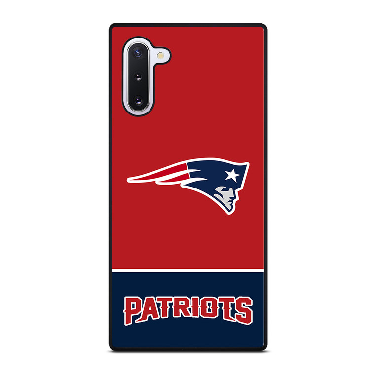 NEW ENGLAND PATRIOTS STRIPS FOOTBALL LOGO Samsung Galaxy Note 10 Case