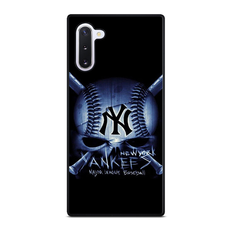 NEW YORK YANKEES BASEBALL SKULL Samsung Galaxy Note 10 Case