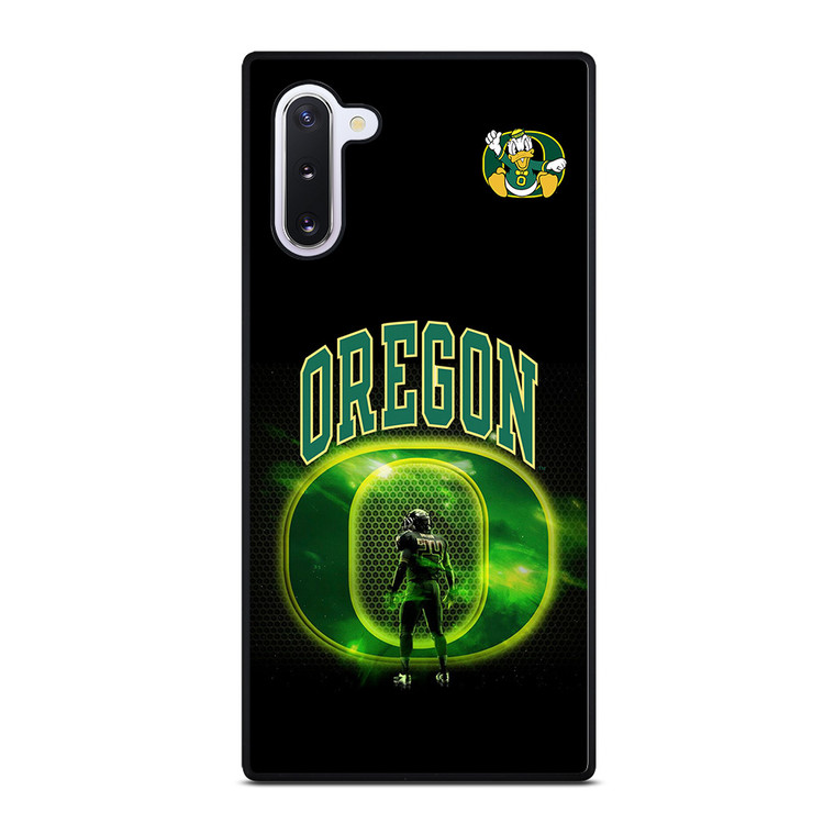 OREGON DUCKS FOOTBALL UNIVERSITY TEAM LOGO Samsung Galaxy Note 10 Case