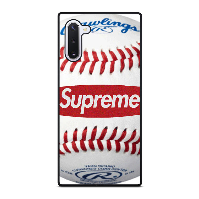 SUPREME RAWLING BASEBALL Samsung Galaxy Note 10 Case