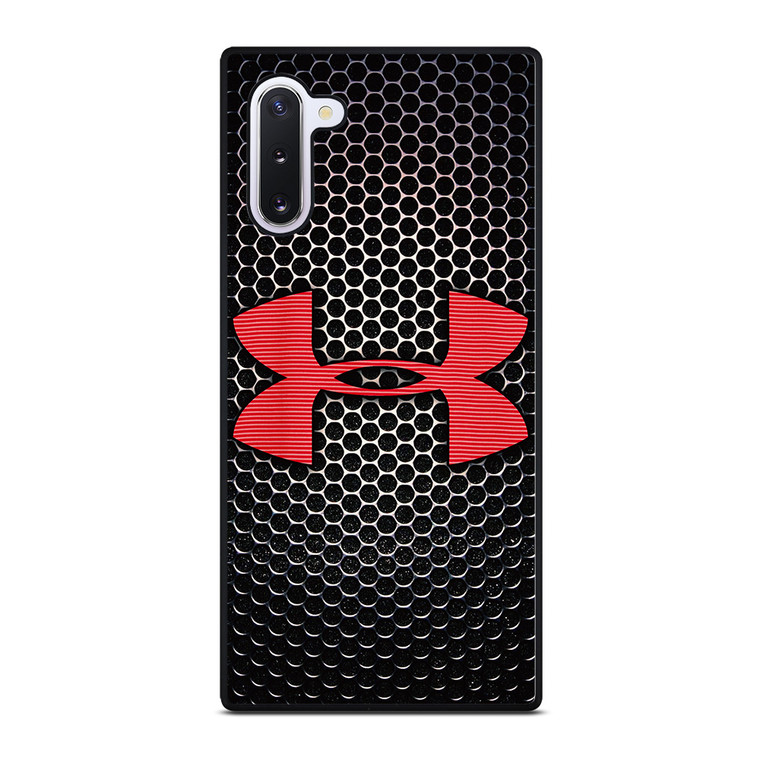 UNDER ARMOUR BLACK SYMBOL RED Samsung Galaxy Note 10 Case UNDER ARMOUR BLACK SYMBOL RED Samsung Galaxy Note 10 Case