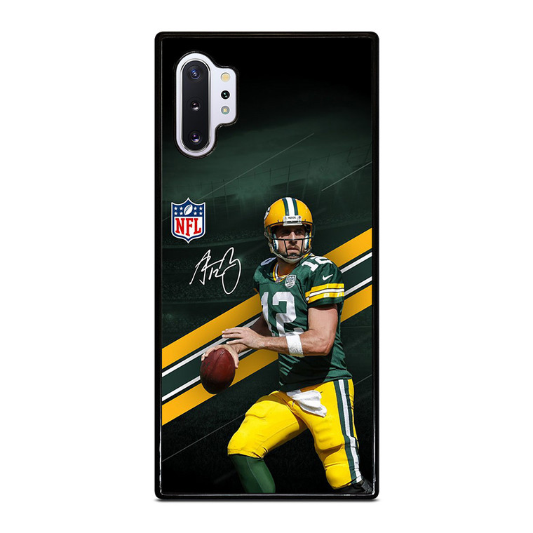 AARON RODGERS PACKERS SIGNATURE Samsung Galaxy Note 10 Plus Case