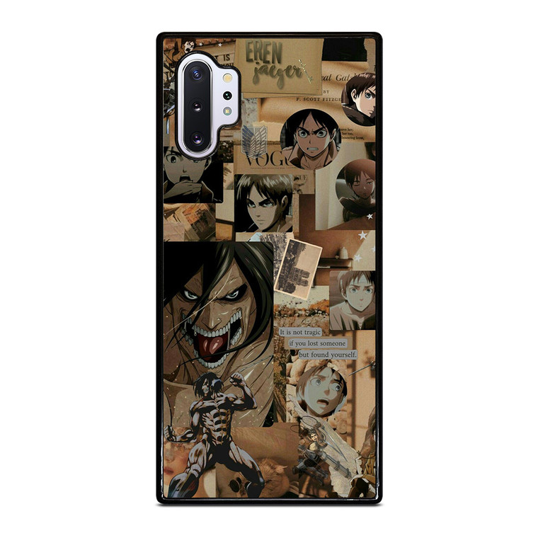 ATTACK ON TITAN WAR ANIME MANGA Samsung Galaxy Note 10 Plus Case