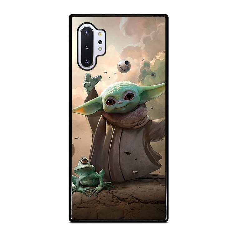 BABY YODA COSMIC STAR WARS Samsung Galaxy Note 10 Plus Case