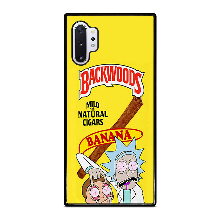 BACKWOODS RICK AND MORTY YELLOW Samsung Galaxy Note 10 Plus Case