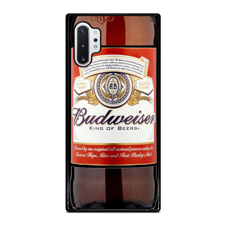 BUDWEISER BOTTLE LOGO Samsung Galaxy Note 10 Plus Case