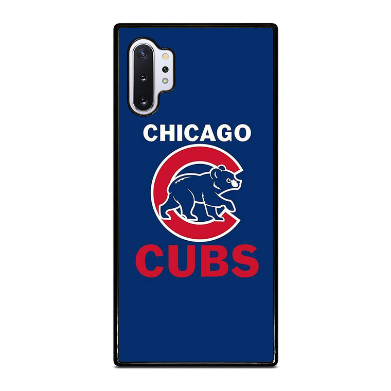 CHICAGO CUBS BLUE RED LOGO BASEBALL Samsung Galaxy Note 10 Plus Case