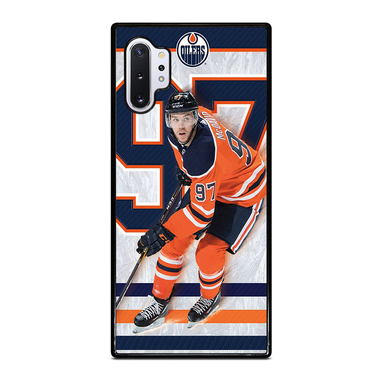 CONNOR MCDAVID EDMONTON OILER HOCKEY Samsung Galaxy Note 10 Plus Case
