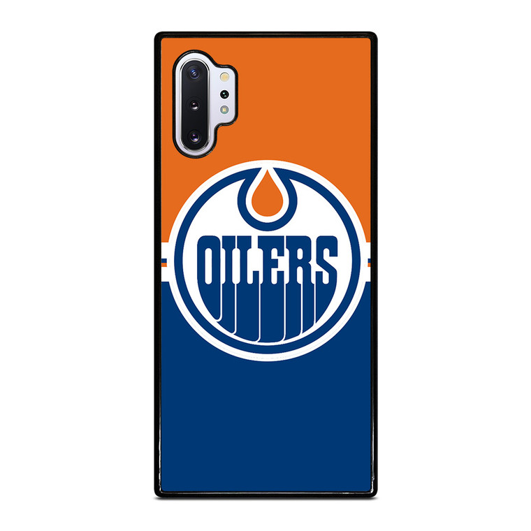 EDMONTON OILERS NHL HOCKEY TEAM LOGO Samsung Galaxy Note 10 Plus Case