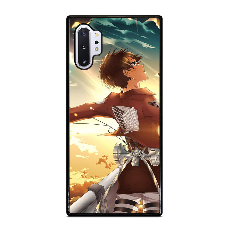 EREN YEAGER SKY ATTACK ON TITAN Samsung Galaxy Note 10 Plus Case