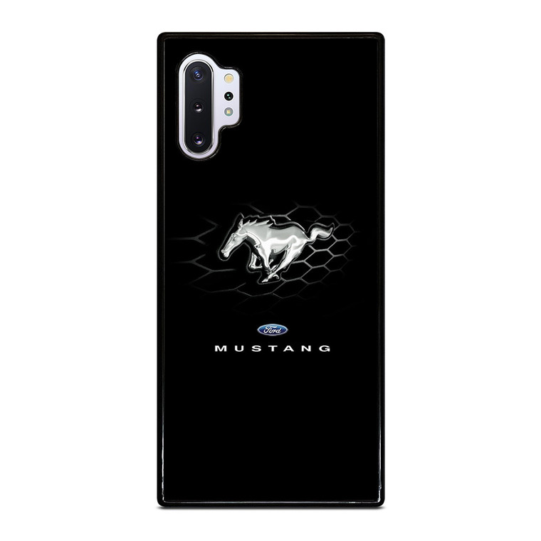 FORD MUSTANG LOGO BLACK Samsung Galaxy Note 10 Plus Case