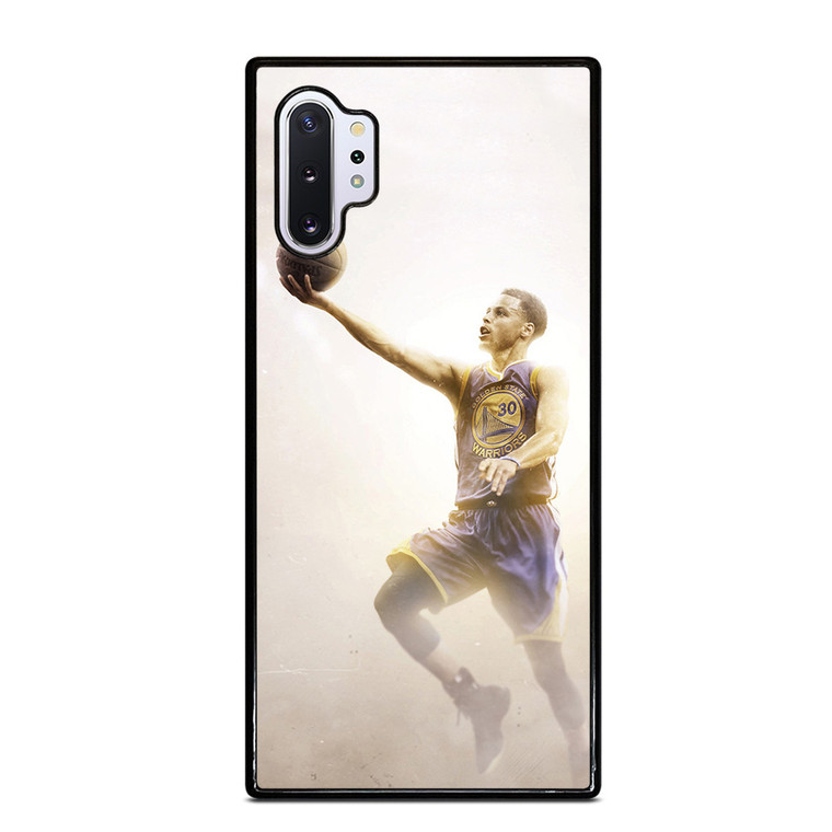 GOLDEN STATE WARRIORS STEPHEN CURRY LAY UP Samsung Galaxy Note 10 Plus Case