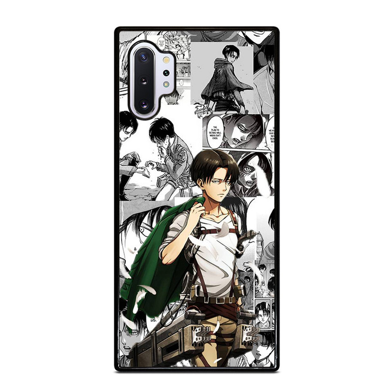 LEVI ACKERMAN CARTOON MANGA ATTACK ON TITAN Samsung Galaxy Note 10 Plus Case