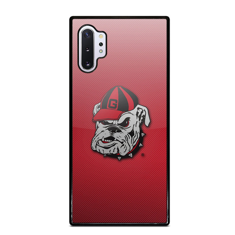UNIVERSITY OF GEORGIA BULLDOGS UGA RED HAT Samsung Galaxy Note 10 Plus Case