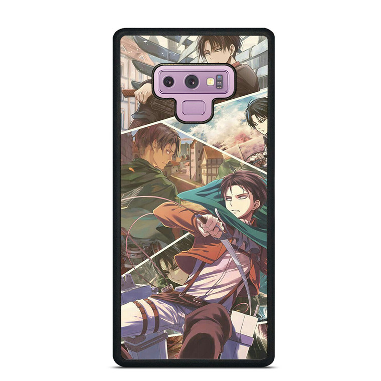 ATTACK ON TITAN LEVI ACKERMAN ANIME Samsung Galaxy Note 9 Case