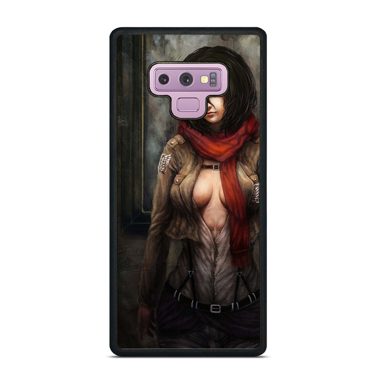 ATTACK ON TITAN MIKASA ACKERMAN DARK Samsung Galaxy Note 9 Case